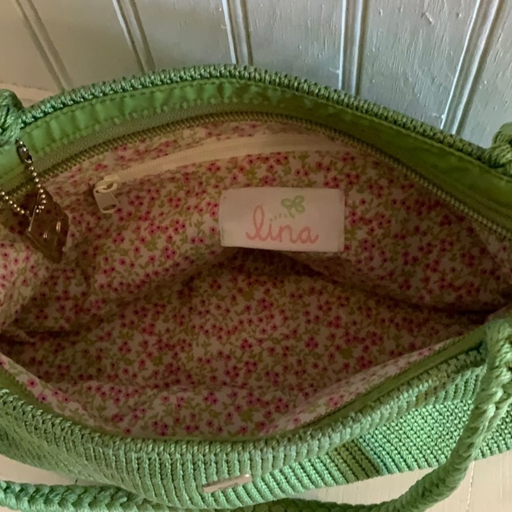 ❣️Green Lina Purse with Braided Straps❣️ - Picture 3 of 8